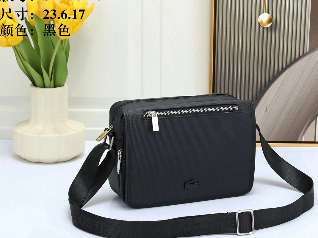 3086 Bags Men Lacoste Messenger Durable For 0304